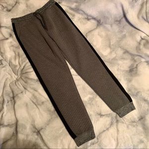Vigoss quilted grey joggers
